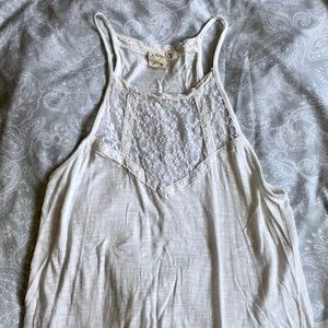 White tank top